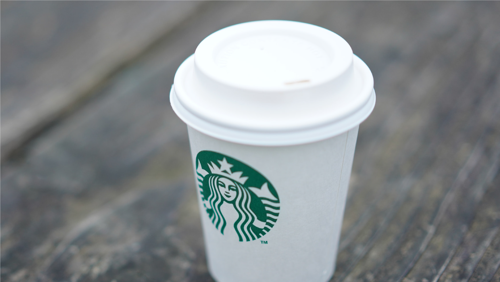 starbucks disposable coffee cup