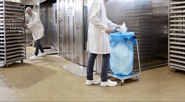 longopac continuous liner bin fully hygienic for food production