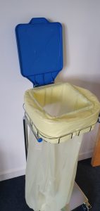 hygienic ppe waste bin