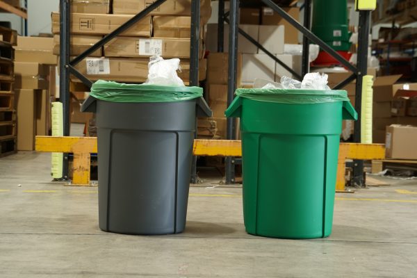 large multi purpose robust industrial bin for rubbish recycling or storage