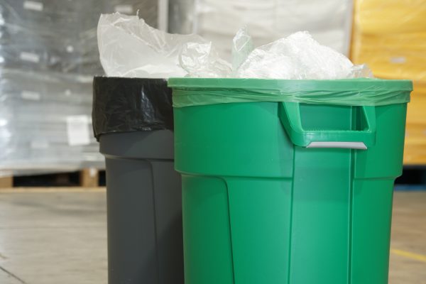 85 litre mega recycling and general waste bin for rubbish or storage