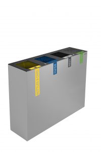 Armano 4W Open top lid with frontal adhesives