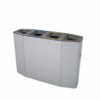 4 compartment recycling bin