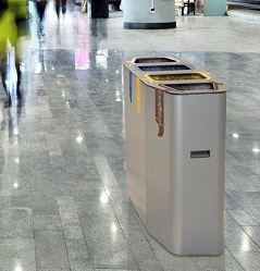 Evolve Recycling Bin Station for offices
