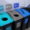 office recycling bins for aluminium cans