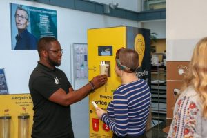 recycle for rewards - reverse vending machine for recycling plastic bottles