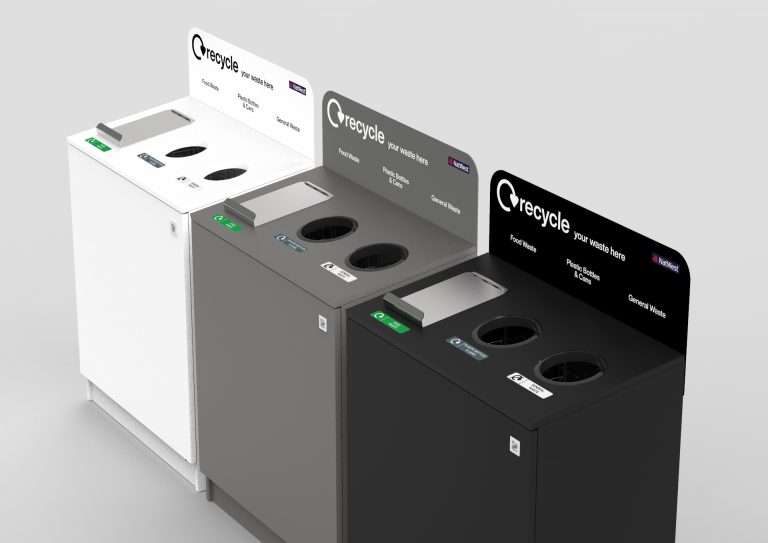 modern office recycling bin designs