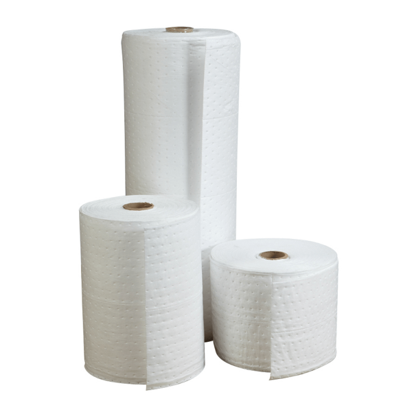 oil Spill absorbent pads rolls for safety
