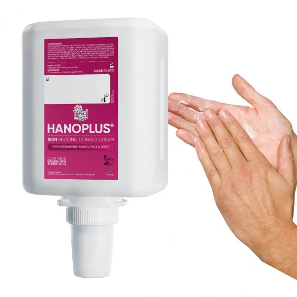 1000ml hanzl hanoplus after work cream for skin reconditioning suitable for sensetive and chapped dry hands