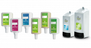 duroline skin protection cream and hand hygiene product range