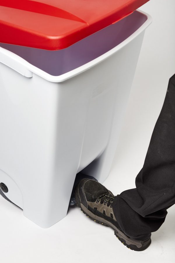 RB 8331 UniSort Mobile Pedal Recycling Bin - Pedal