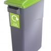green mixed recycling bin for offices