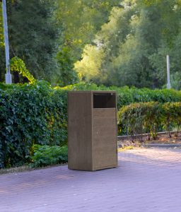 Novato Single Outdoor Recycling Bin