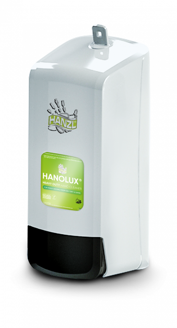 hanzl duroline skin protection and hand hygiene dispenser for washrooms