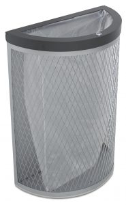 outdoor bin for waste and litter