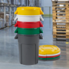 stackable bins for industry and warehouse use