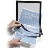 a4 signage holder with magnetic edge for displaying posters or signage