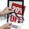 a5 signage holder Display Frame with Magnetic Edge