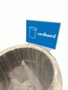 Cardboard Longopac Plastic Sign