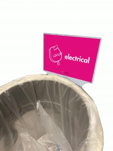 Electrical Longopac Plastic Sign