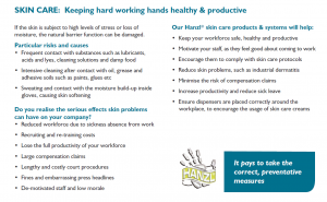 hanzl skin care and hand hygiene product benefits