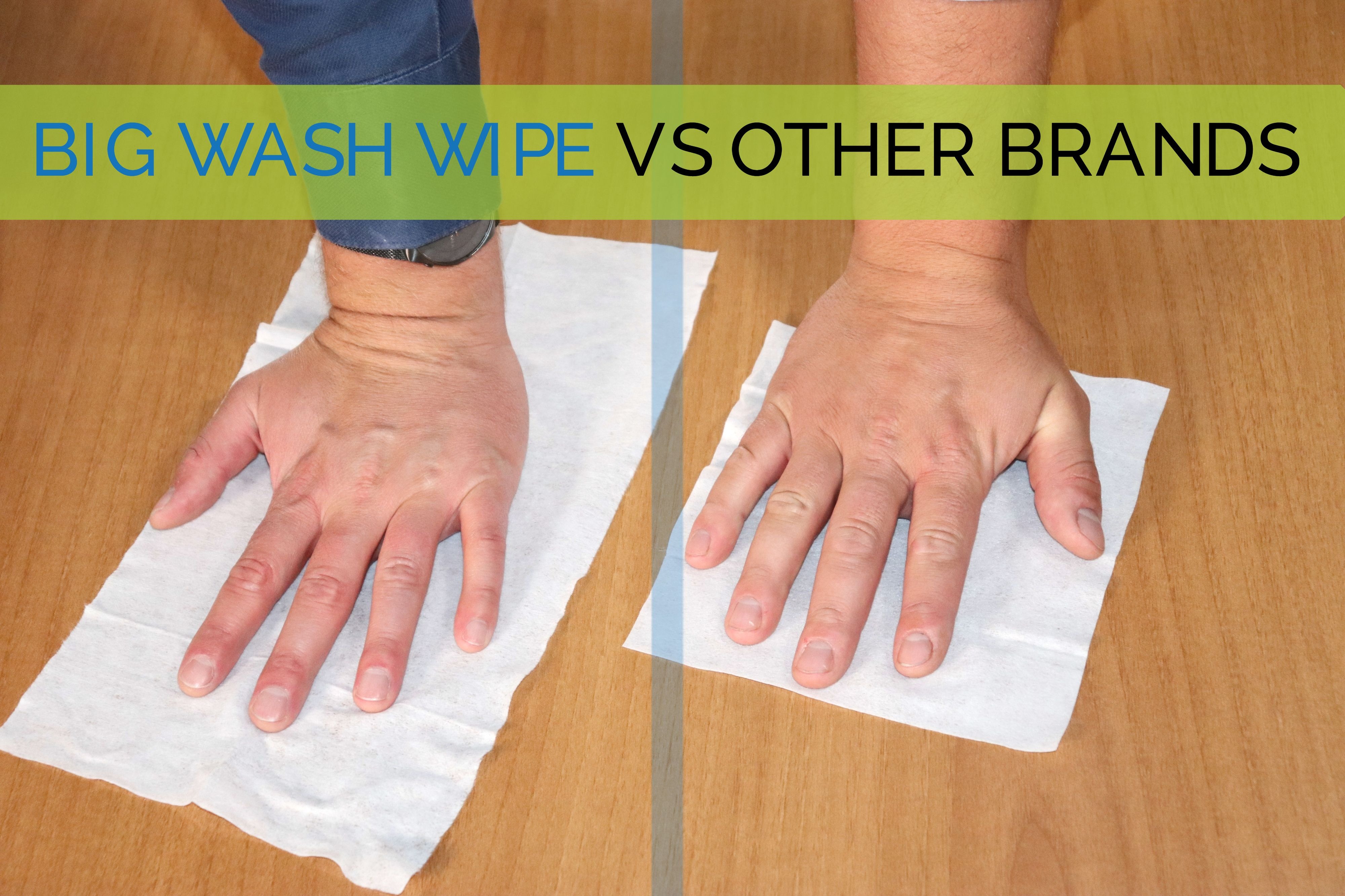 large size bigwash antibacterial wipe comparison
