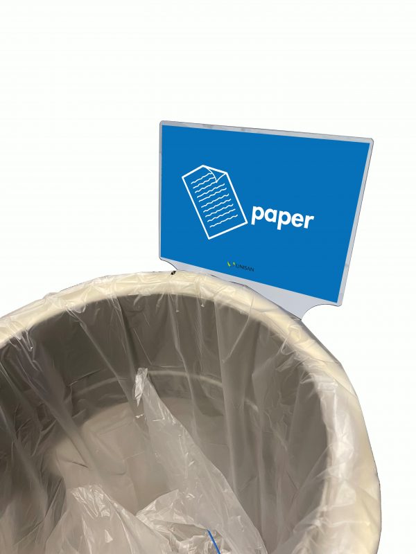 Paper Longopac Plastic Sign