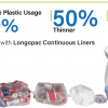 reduce plastic usage with Longopac continuous bin liner system