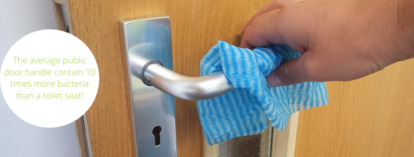 workplace hygiene - keeping doorhandles germ free